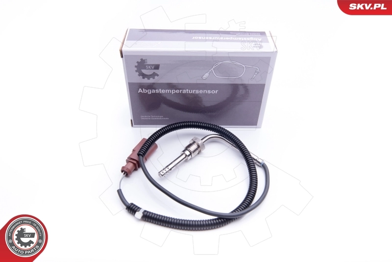 Sensor, exhaust gas temperature